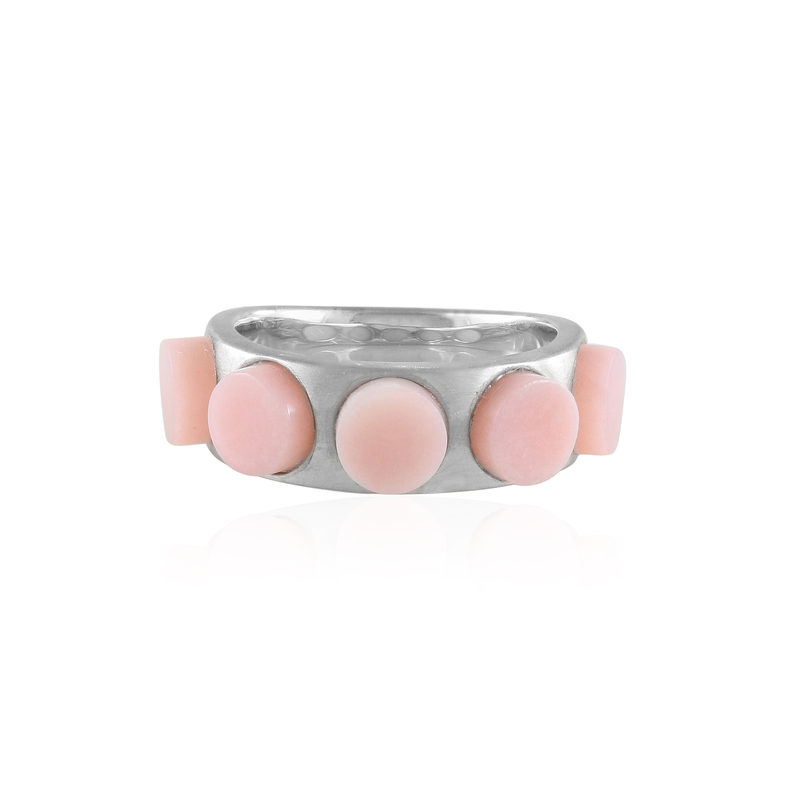 Pinkfarbener Opal-Silberring (de Melo Essence) Unkategorisiert online kaufen