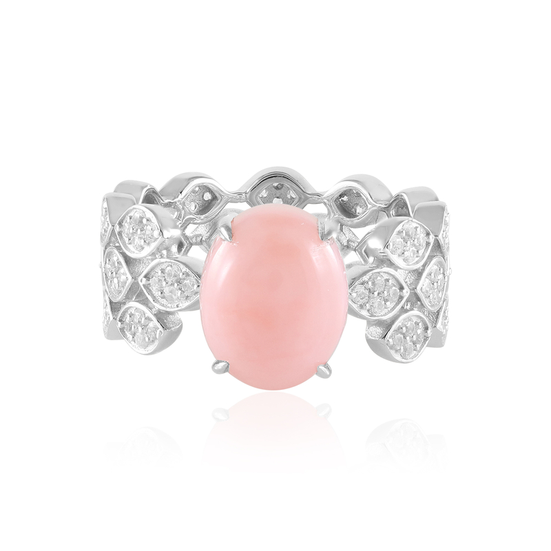 Pinkfarbener Opal-Silberring (de Melo Essence) Unkategorisiert online kaufen