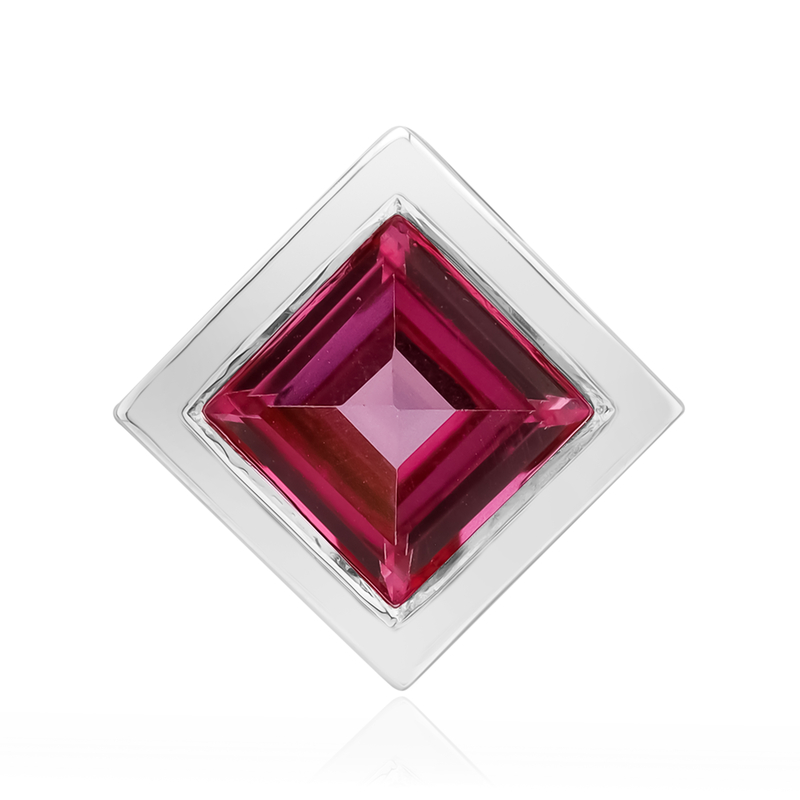 Pinkfarbener Topas-Silberanhänger (MONOSONO COLLECTION) Unkategorisiert online kaufen