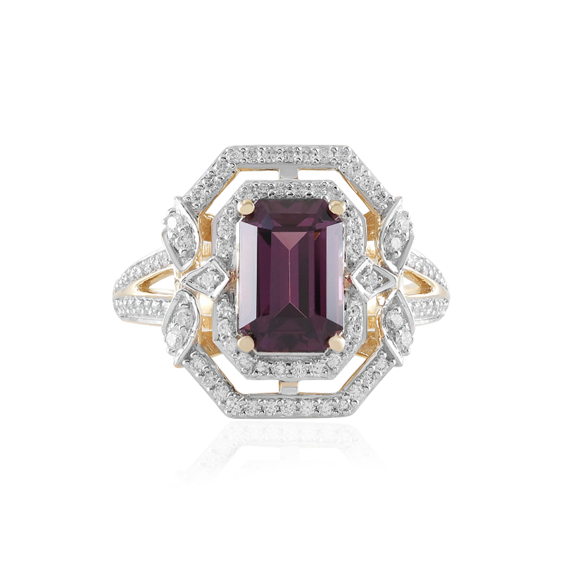 Purpur-Spinell-Goldring (SUHANA) Unkategorisiert online kaufen