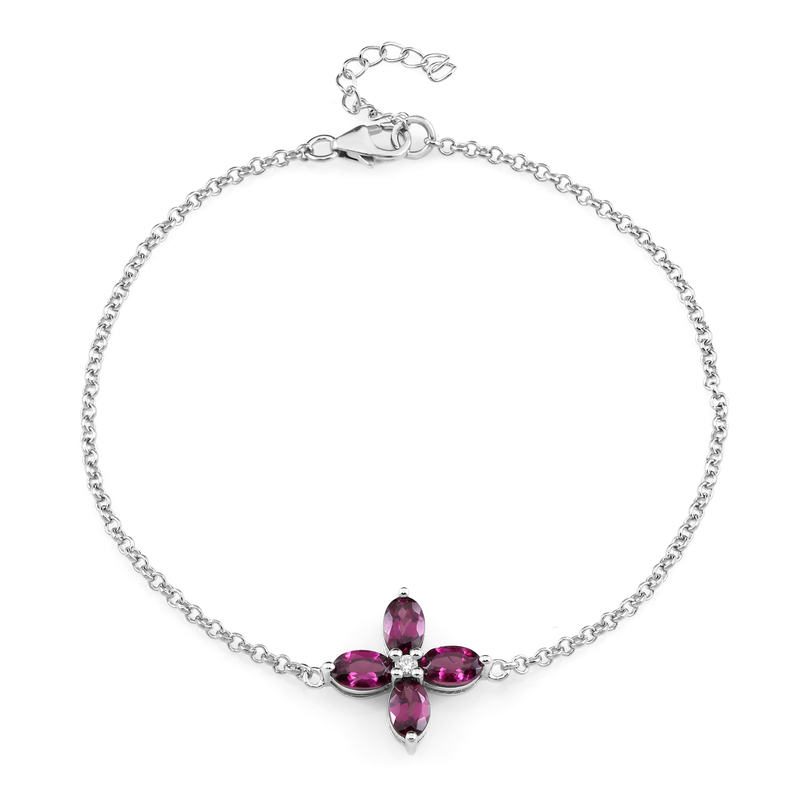 Rhodolith-Silberarmband Unkategorisiert online kaufen