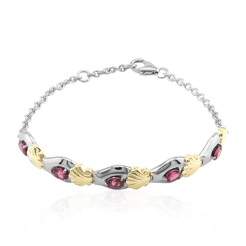 Rift Valley-Rhodolith-Silberarmband (Remy Rotenier) Unkategorisiert online kaufen
