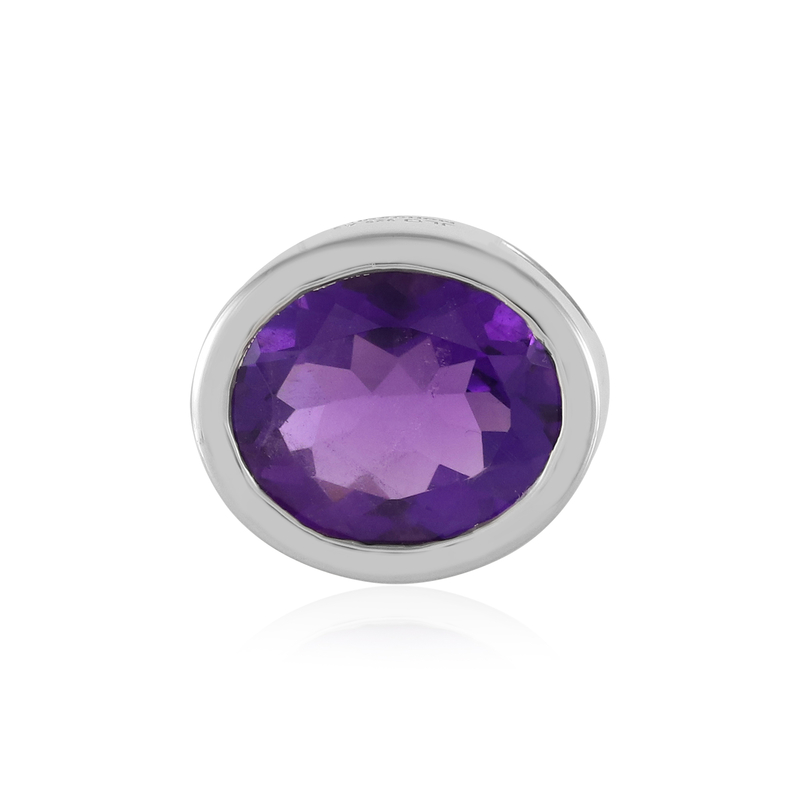 Sambia-Amethyst-Silberanhänger (MONOSONO COLLECTION) Unkategorisiert online kaufen