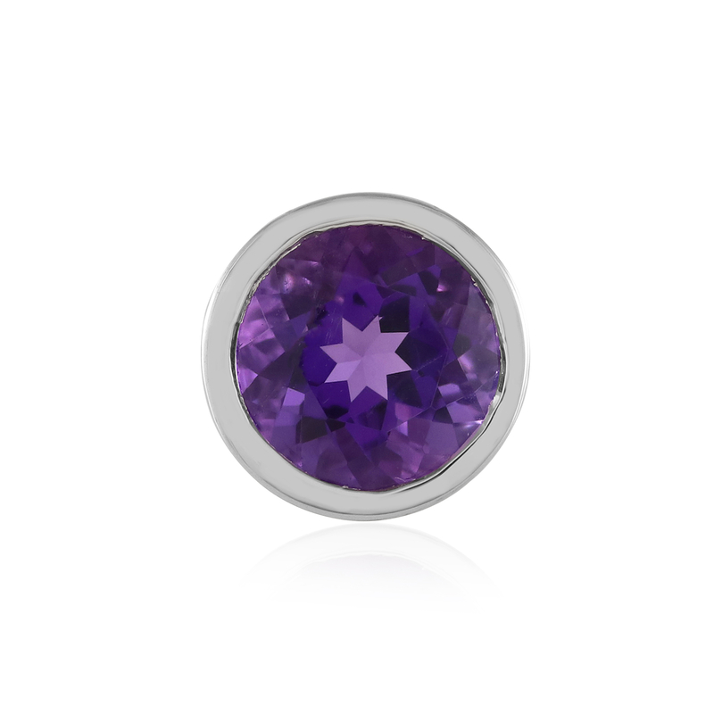 Sambia-Amethyst-Silberanhänger (MONOSONO COLLECTION) Unkategorisiert online kaufen