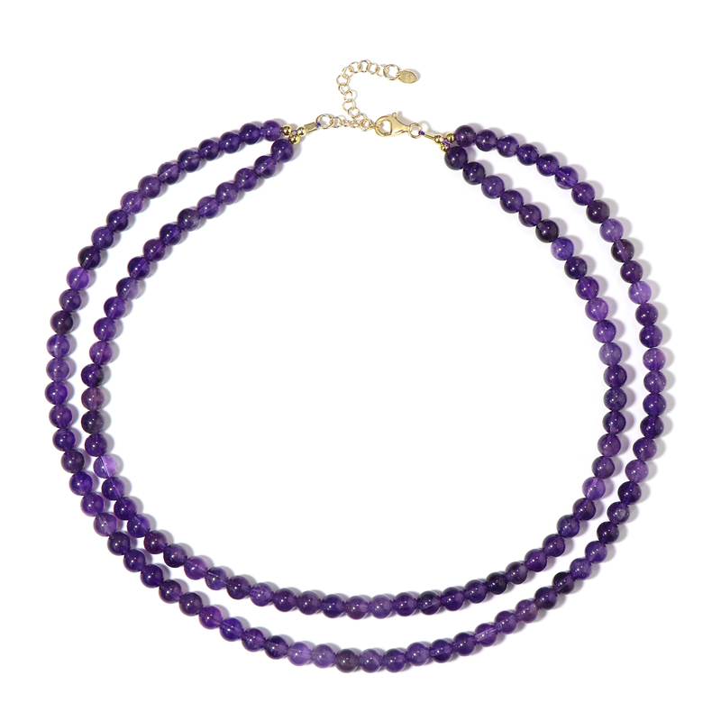 Sambia-Amethyst-Silberhalskette Unkategorisiert online kaufen