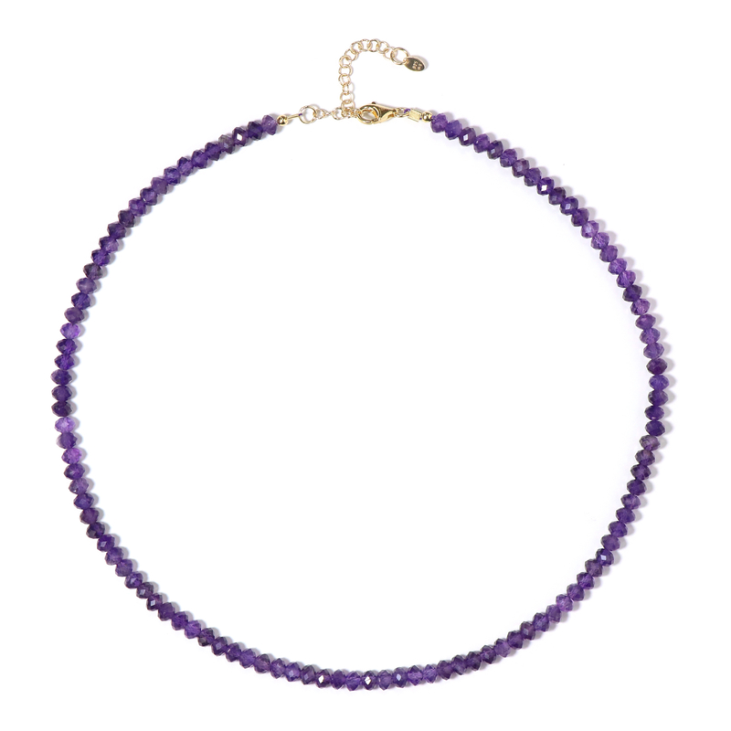 Sambia-Amethyst-Silberhalskette Unkategorisiert online kaufen