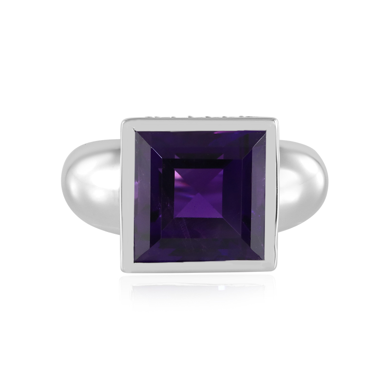 Sambia-Amethyst-Silberring (de Melo Essence) Unkategorisiert online kaufen