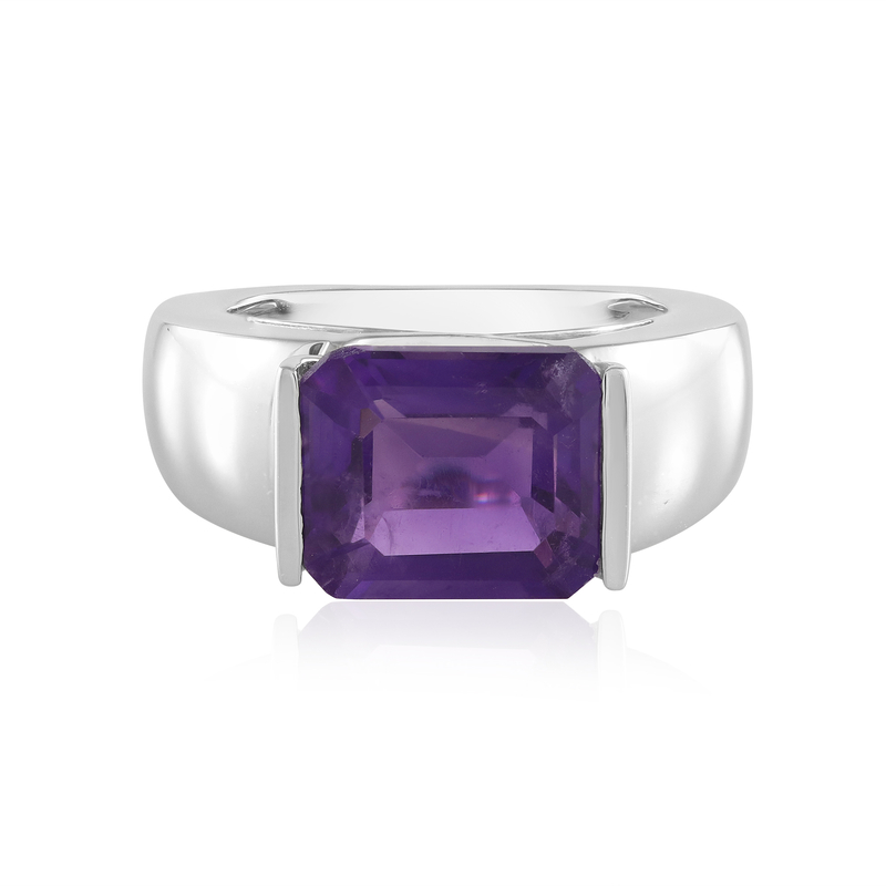 Sambia-Amethyst-Silberring (de Melo) Unkategorisiert online kaufen