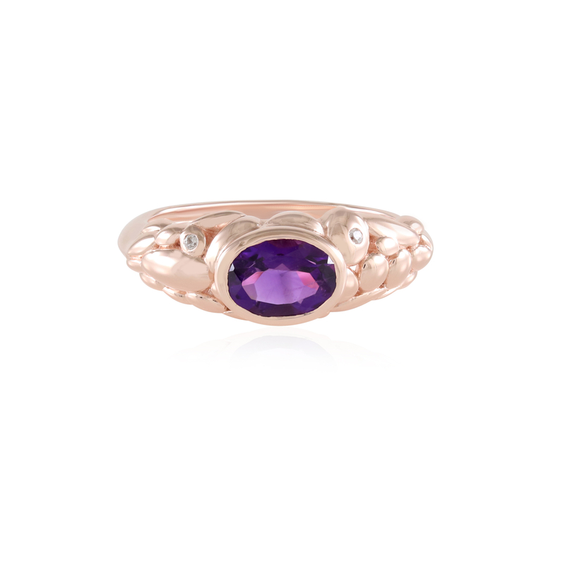 Sambia-Amethyst-Silberring (SAELOCANA) Unkategorisiert online kaufen