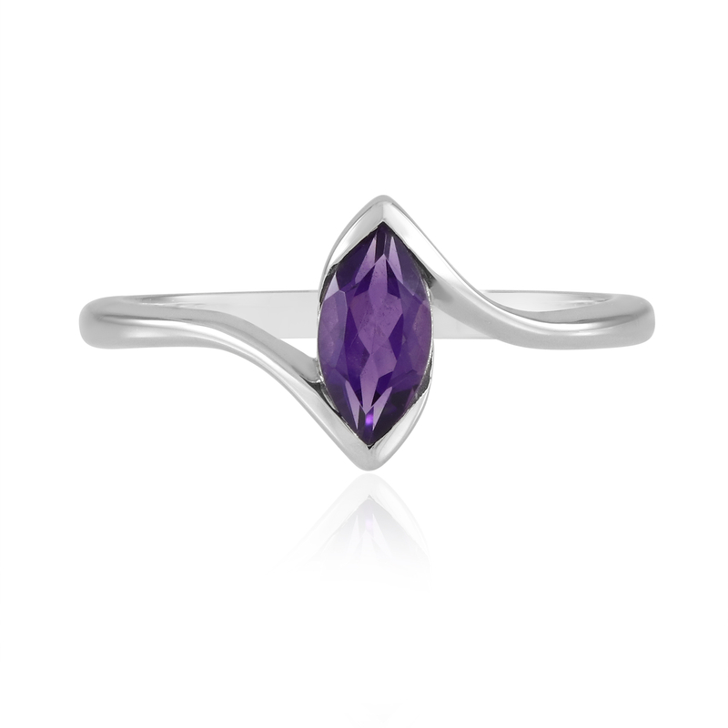 Sambia-Amethyst-Silberring Unkategorisiert online kaufen