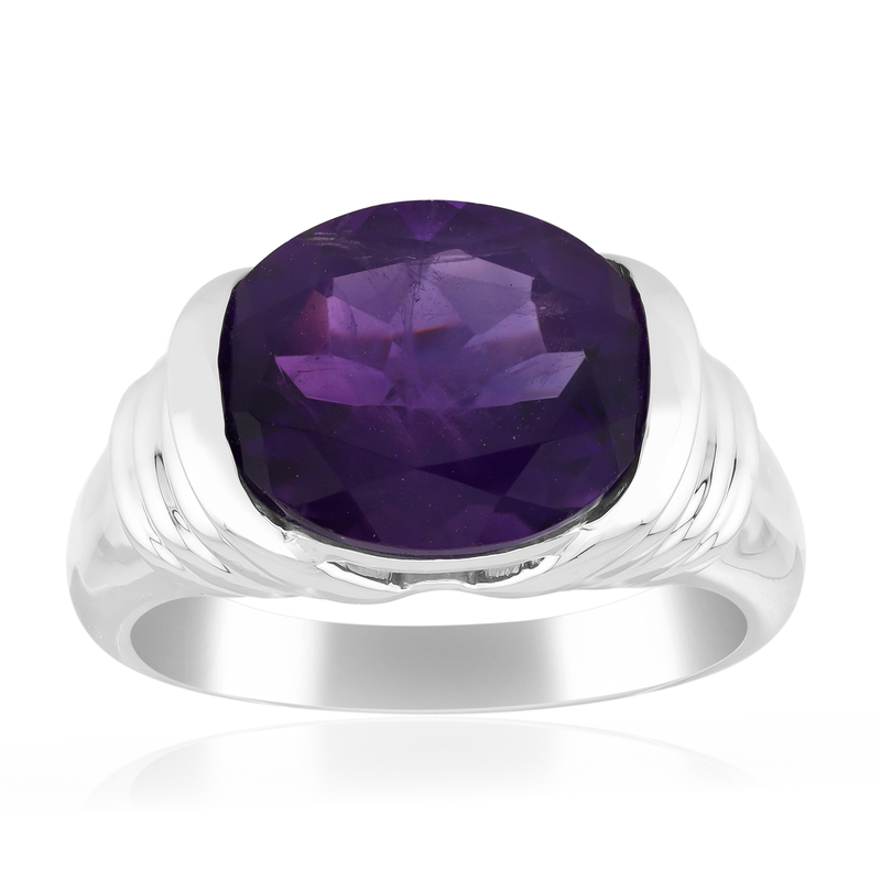 Sambia-Amethyst-Silberring Unkategorisiert online kaufen