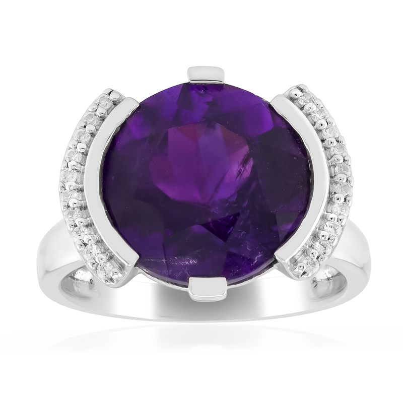 Sambia-Amethyst-Silberring Unkategorisiert online kaufen