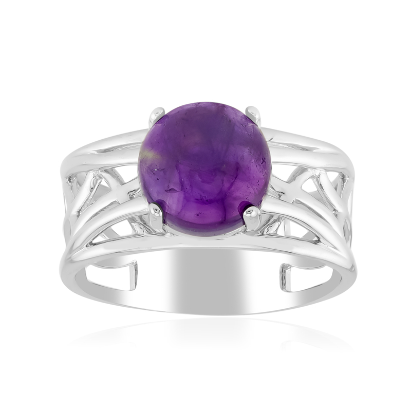 Sambia-Amethyst-Silberring Unkategorisiert online kaufen