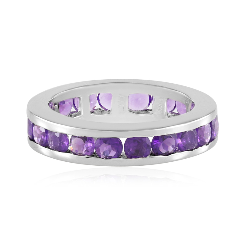Sambia-Amethyst-Silberring Unkategorisiert online kaufen