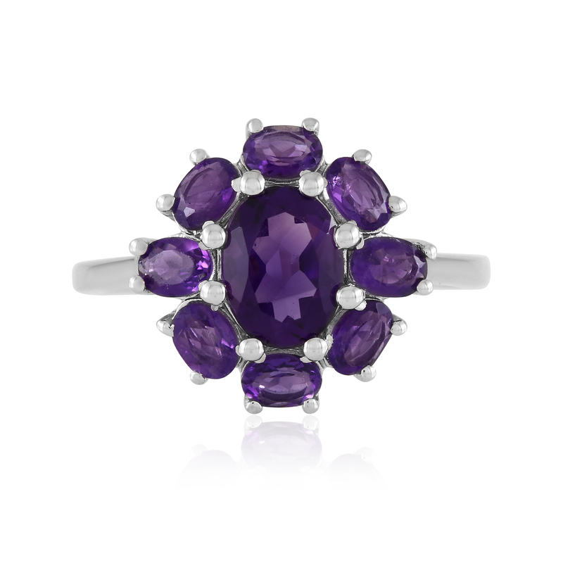 Sambia-Amethyst-Silberring Unkategorisiert online kaufen