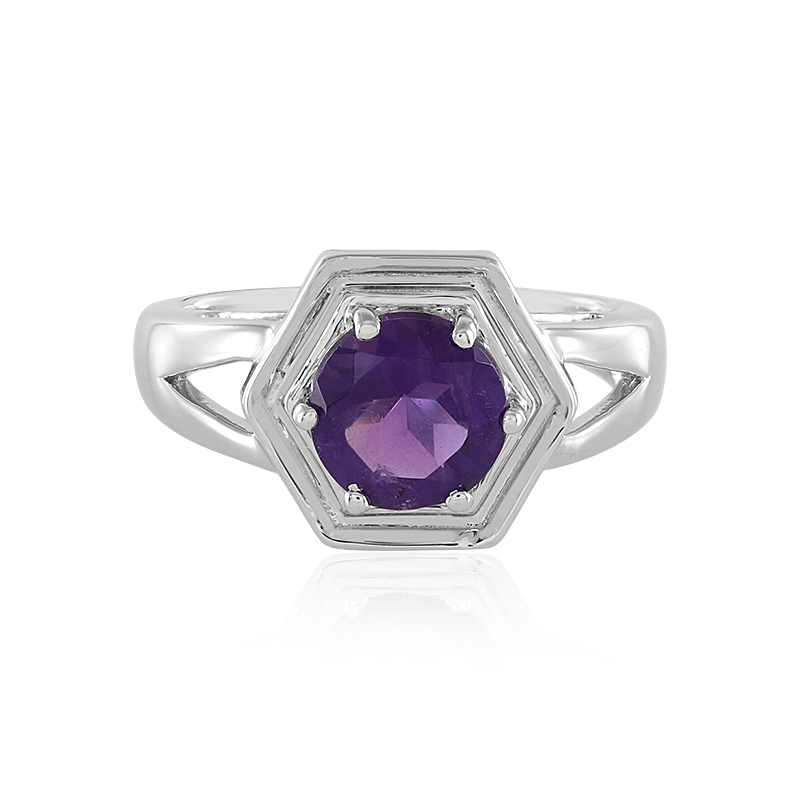 Sambia-Amethyst-Silberring Unkategorisiert online kaufen