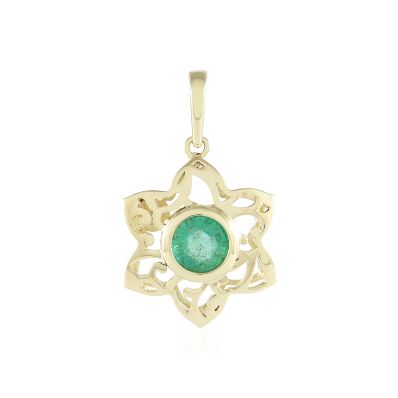 Sambia-Smaragd-Goldanhänger (Ornaments by de Melo) Unkategorisiert online kaufen