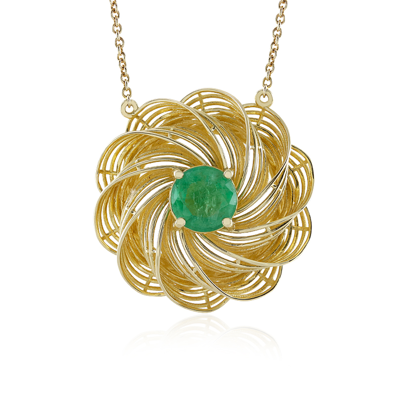 Sambia-Smaragd-Goldcollier (Ornaments by de Melo) Unkategorisiert online kaufen Sambia-Smaragd-Goldcollier (Ornaments by de Melo) Unkategorisiert online kaufen