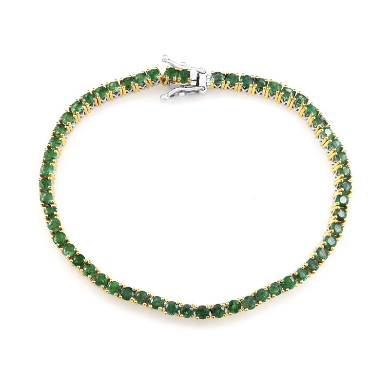 Sambia-Smaragd-Silberarmband (Gems en Vogue) Unkategorisiert online kaufen