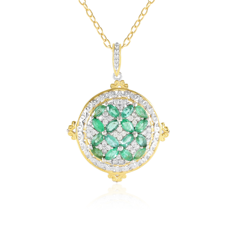 Sambia-Smaragd-Silberhalskette (Gems en Vogue) Unkategorisiert online kaufen Sambia-Smaragd-Silberhalskette (Gems en Vogue) Unkategorisiert online kaufen