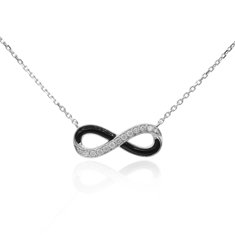 Schwarzer Onyx-Goldcollier (CIRARI) Unkategorisiert online kaufen