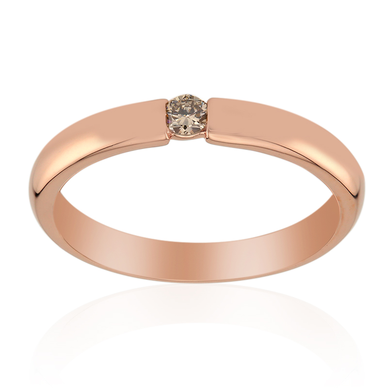 SI1 Argyle-Rose de France-Brillant-Silberring (Annette) Unkategorisiert online kaufen