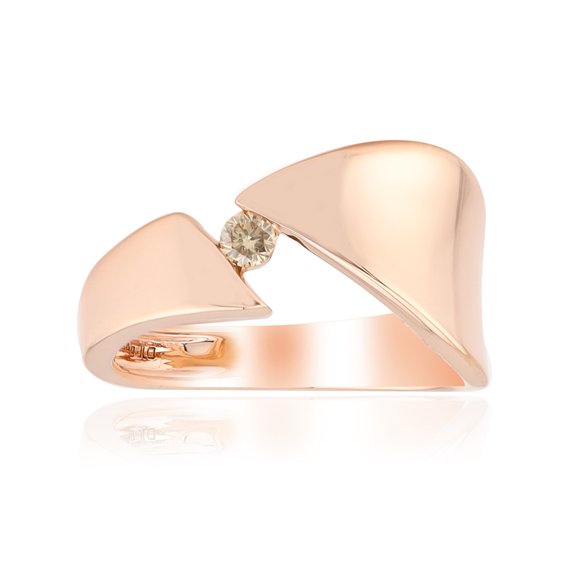 SI1 Argyle-Rose de France-Brillant-Silberring (Annette) Unkategorisiert online kaufen