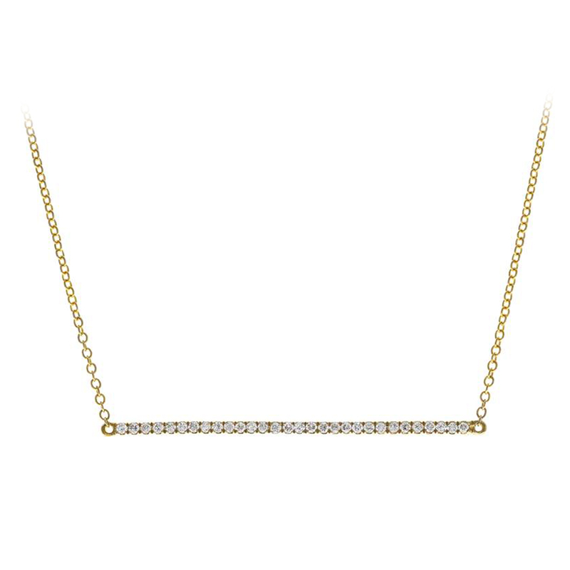 SI1 (H) Brillant-Goldcollier Unkategorisiert online kaufen