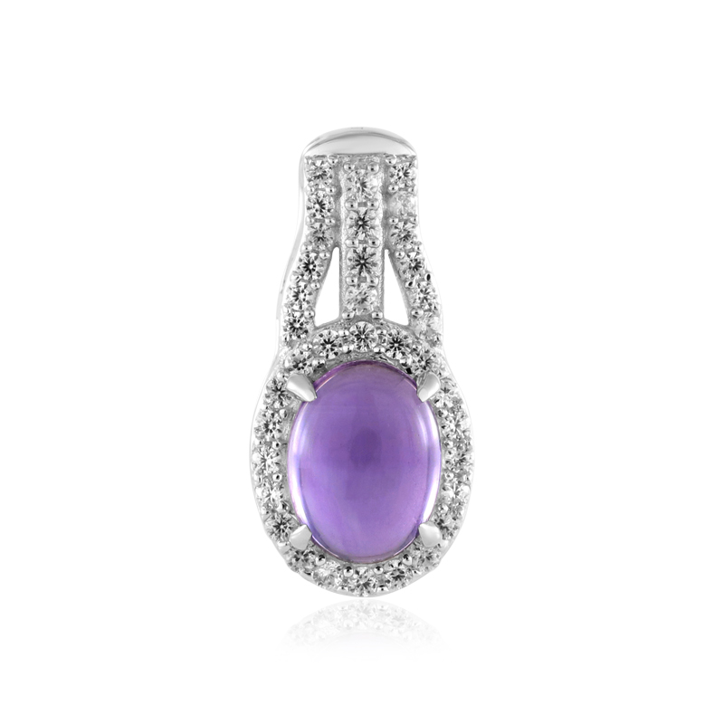 Sibirischer Amethyst-Silberanhänger Unkategorisiert online kaufen