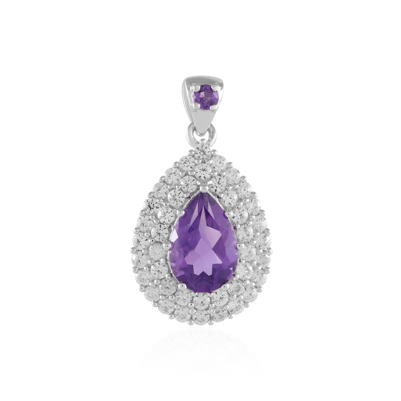 Sibirischer Amethyst-Silberanhänger Unkategorisiert online kaufen Sibirischer Amethyst-Silberanhänger Unkategorisiert online kaufen