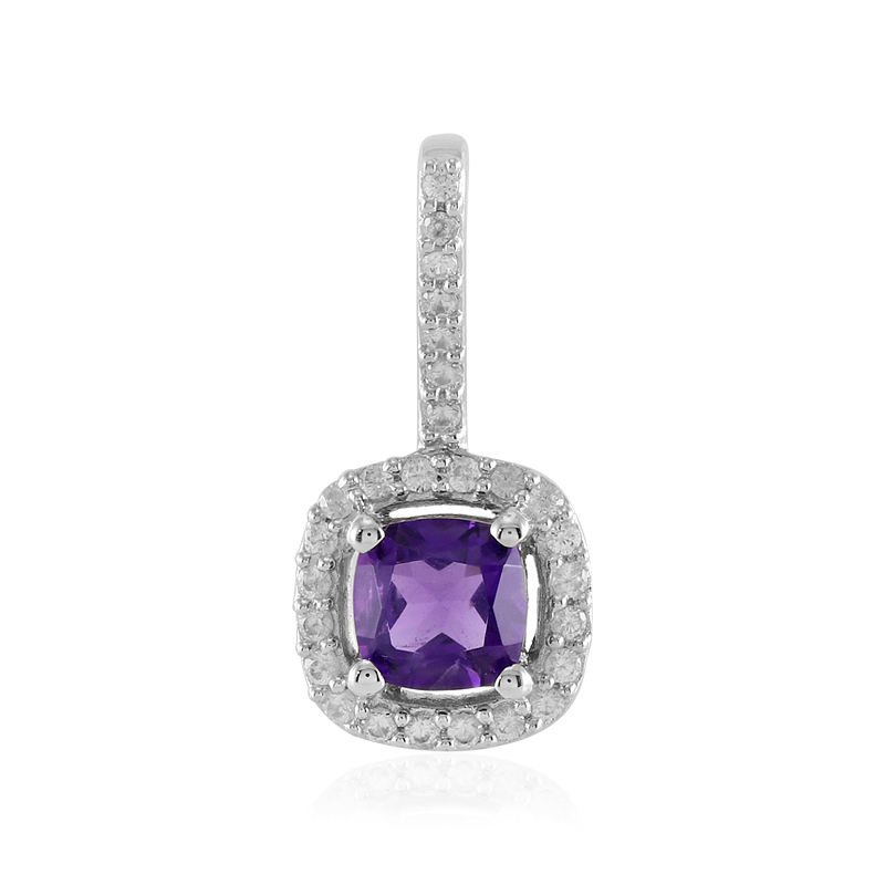 Sibirischer Amethyst-Silberanhänger Unkategorisiert online kaufen
