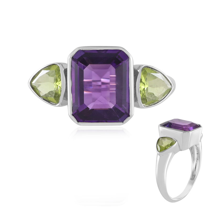 Sibirischer Amethyst-Silberring (de Melo Essence) Unkategorisiert online kaufen