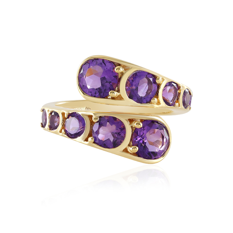Sibirischer Amethyst-Silberring (de Melo Essence) Unkategorisiert online kaufen