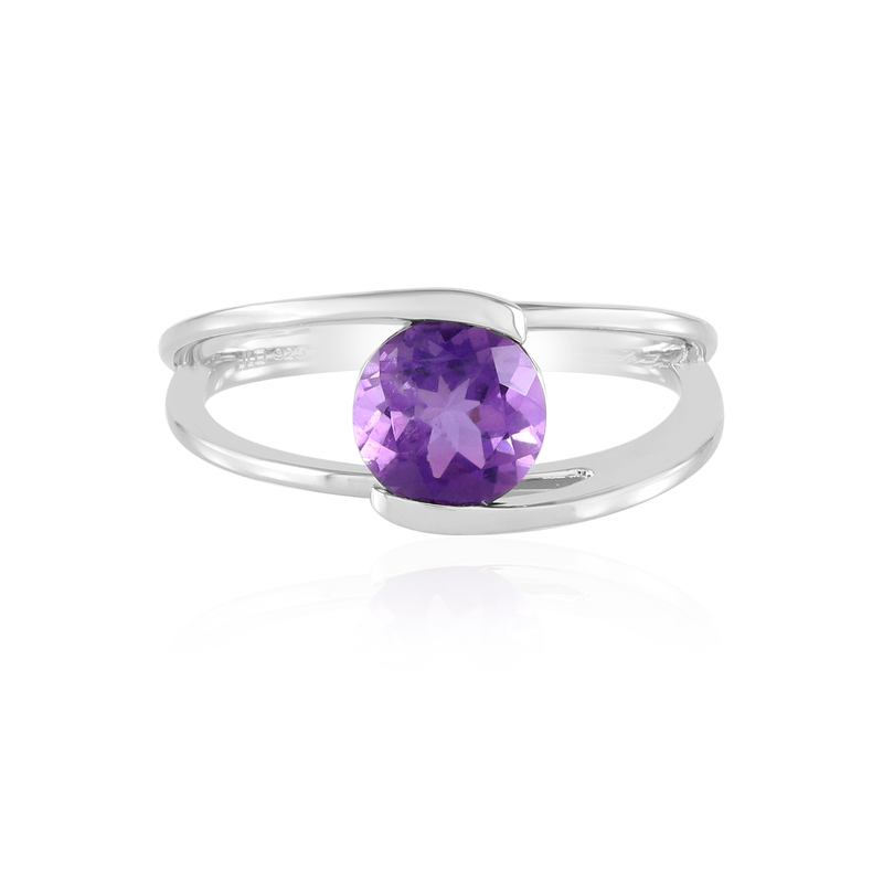 Sibirischer Amethyst-Silberring (de Melo Essence) Unkategorisiert online kaufen