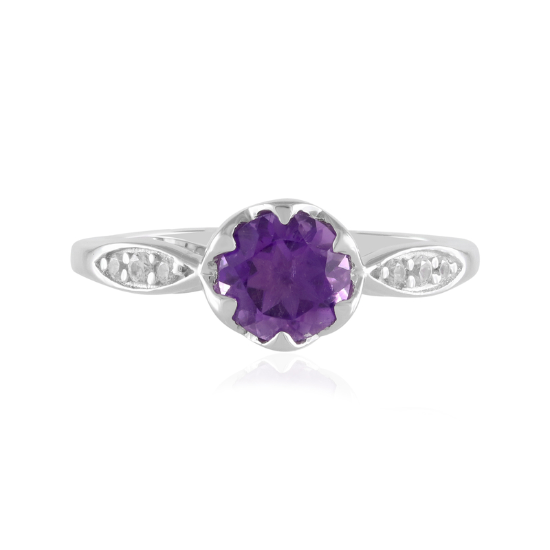 Sibirischer Amethyst-Silberring Unkategorisiert online kaufen