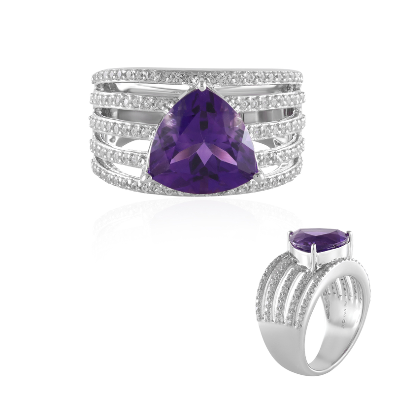 Sibirischer Amethyst-Silberring Unkategorisiert online kaufen