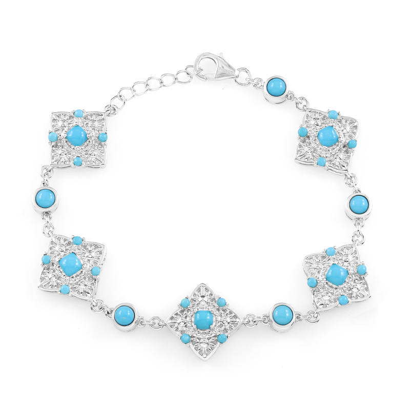 Sleeping Beauty-Türkis-Silberarmband (Faszination Türkis) Unkategorisiert online kaufen
