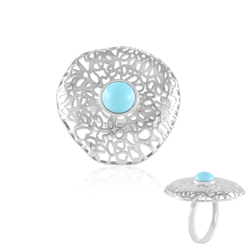 Sleeping Beauty-Türkis-Silberring (MONOSONO COLLECTION) Unkategorisiert online kaufen