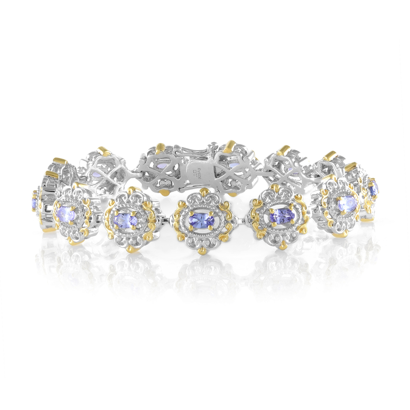 Tansanit-Silberarmband (Gems en Vogue) Unkategorisiert online kaufen