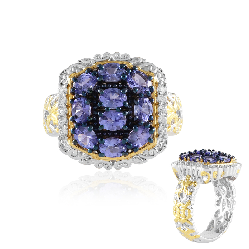 Tansanit-Silberring (Gems en Vogue) Unkategorisiert online kaufen