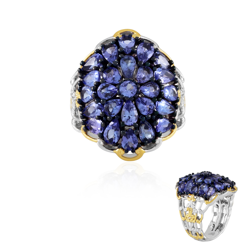 Tansanit-Silberring (Gems en Vogue) Unkategorisiert online kaufen