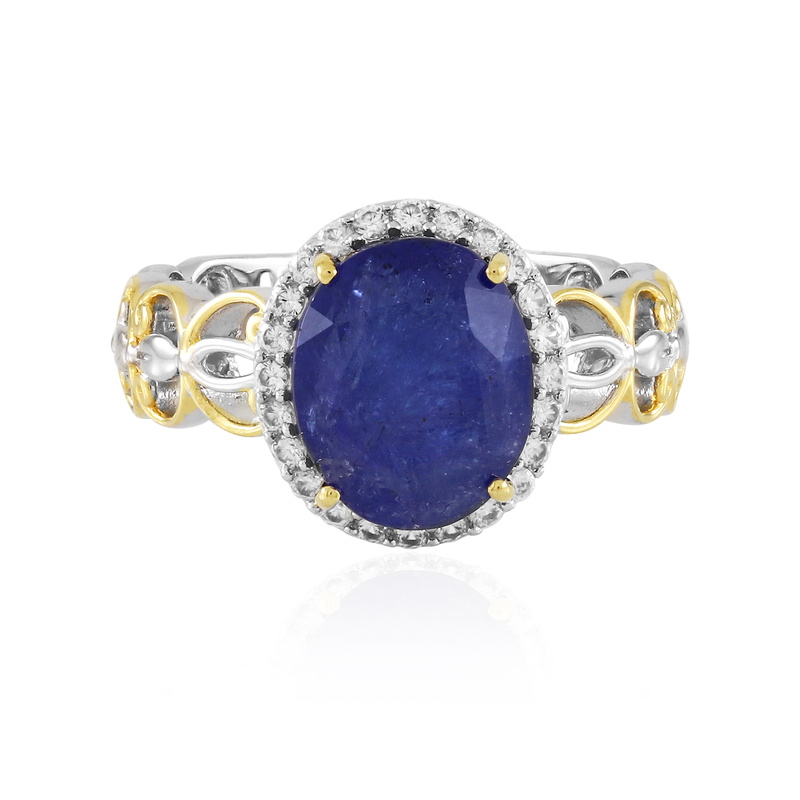 Tansanit-Silberring (Gems en Vogue) Unkategorisiert online kaufen
