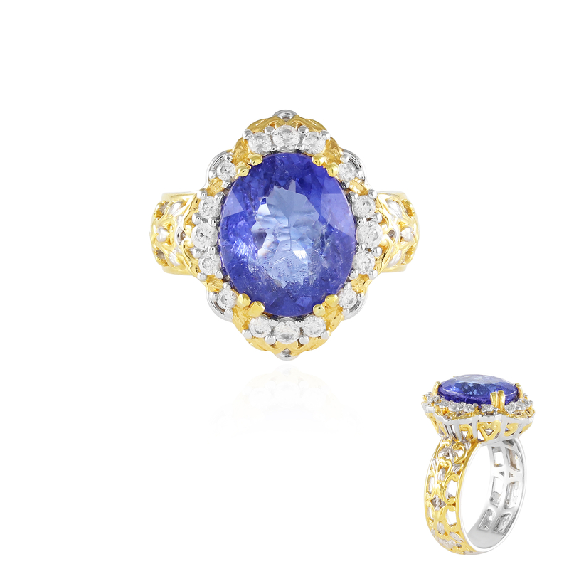 Tansanit-Silberring (Gems en Vogue) Unkategorisiert online kaufen