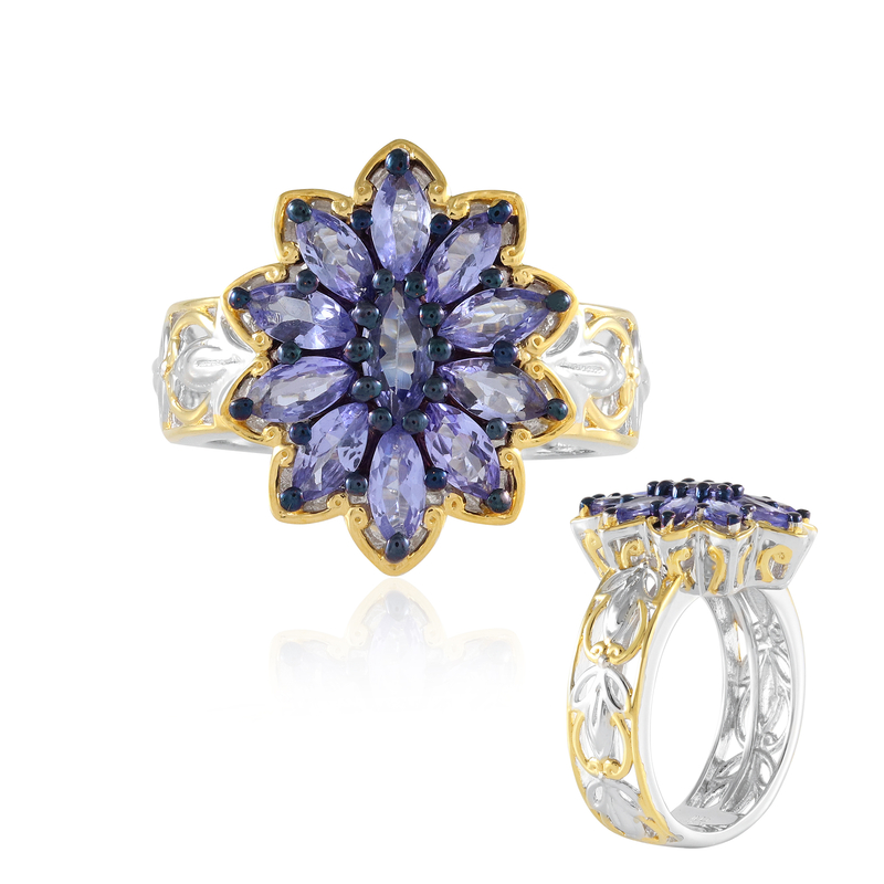 Tansanit-Silberring (Gems en Vogue) Unkategorisiert online kaufen