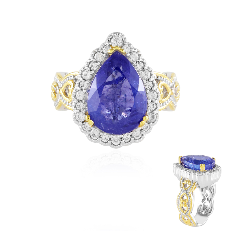 Tansanit-Silberring (Gems en Vogue) Unkategorisiert online kaufen