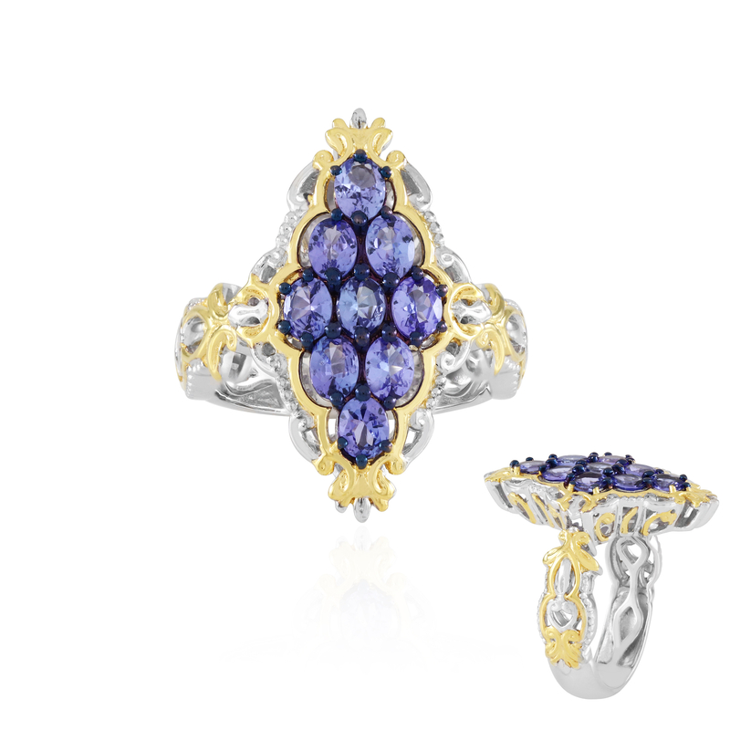 Tansanit-Silberring (Gems en Vogue) Unkategorisiert online kaufen