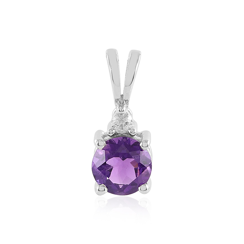 Uruguay-Amethyst-Silberanhänger Unkategorisiert online kaufen