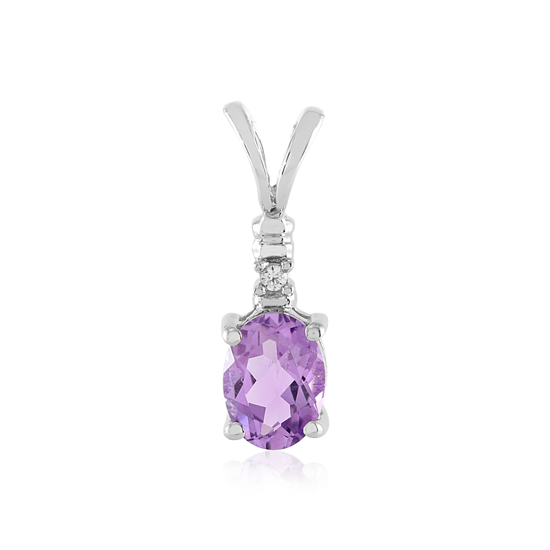 Uruguay-Amethyst-Silberanhänger Unkategorisiert online kaufen