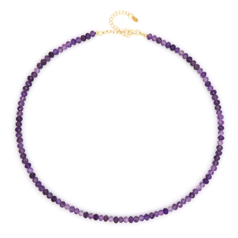 Uruguay-Amethyst-Silberhalskette Unkategorisiert online kaufen