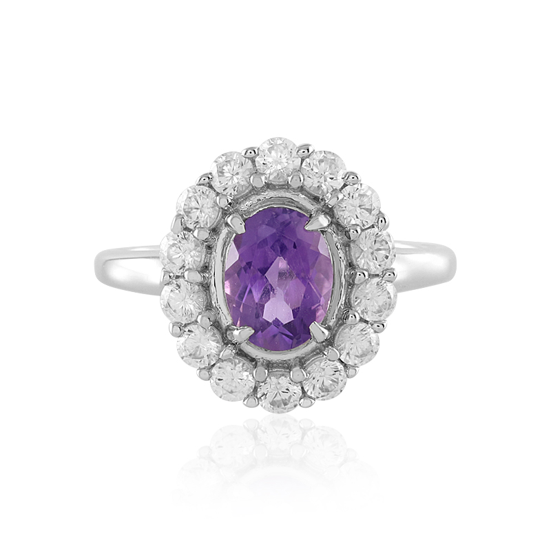Uruguay-Amethyst-Silberring Unkategorisiert online kaufen